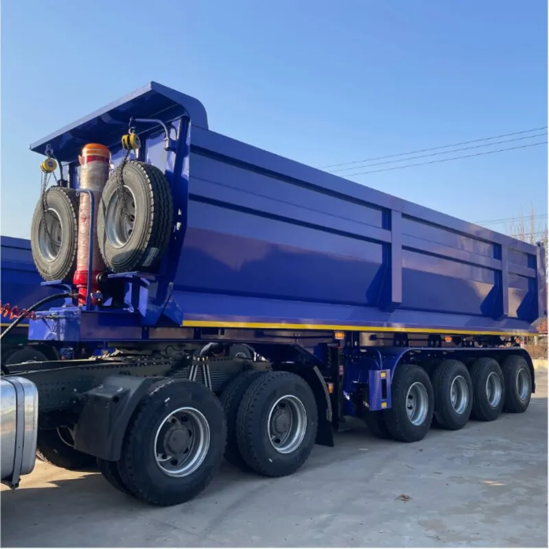 Remolc de càrrega posterior de volquet tipus U